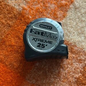 Heavy Duty Stanley Fat Max Xtreme 25' Tape Measure Belt Clip On